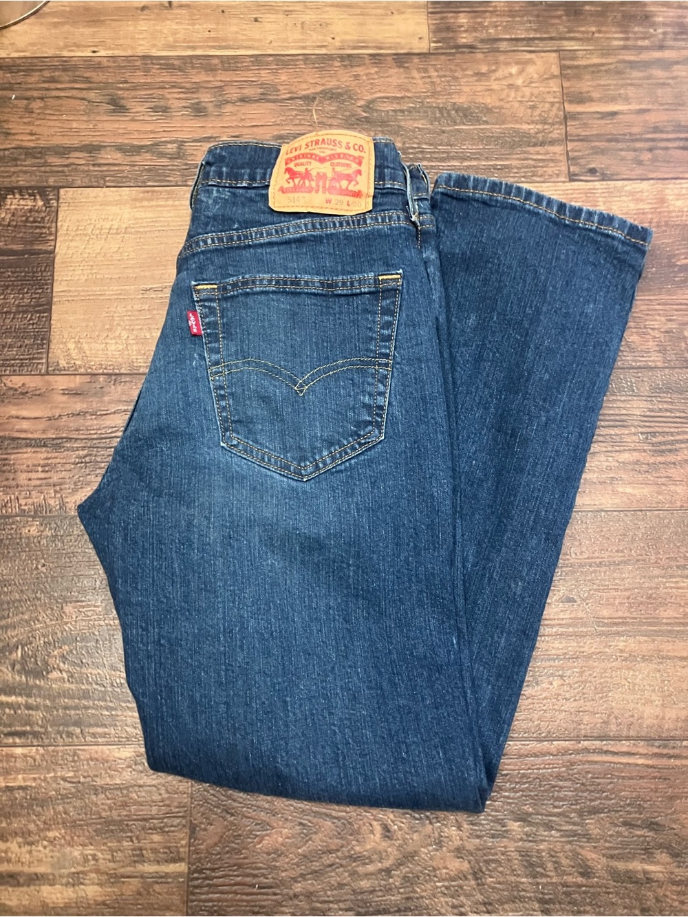 Levi's Men's Indigo Straight Jeans